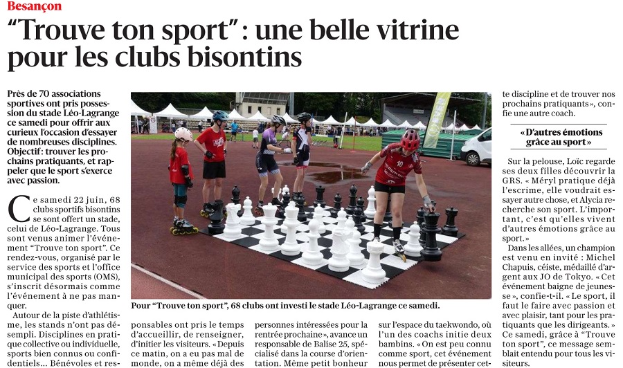 est républicain sport échecs