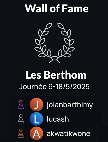 victoire chessbar échiquier bisontin