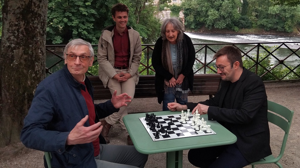 inauguration tables échecs micaud