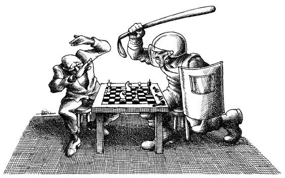 echecs policier tal 1957