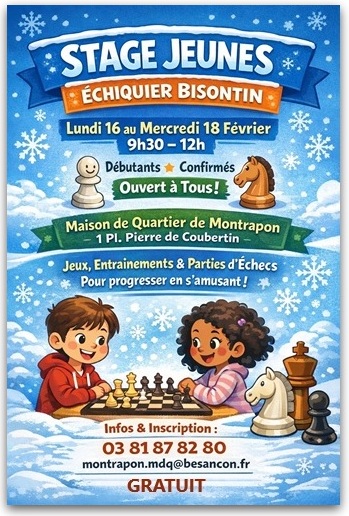 stage échecs mdq montrapon
