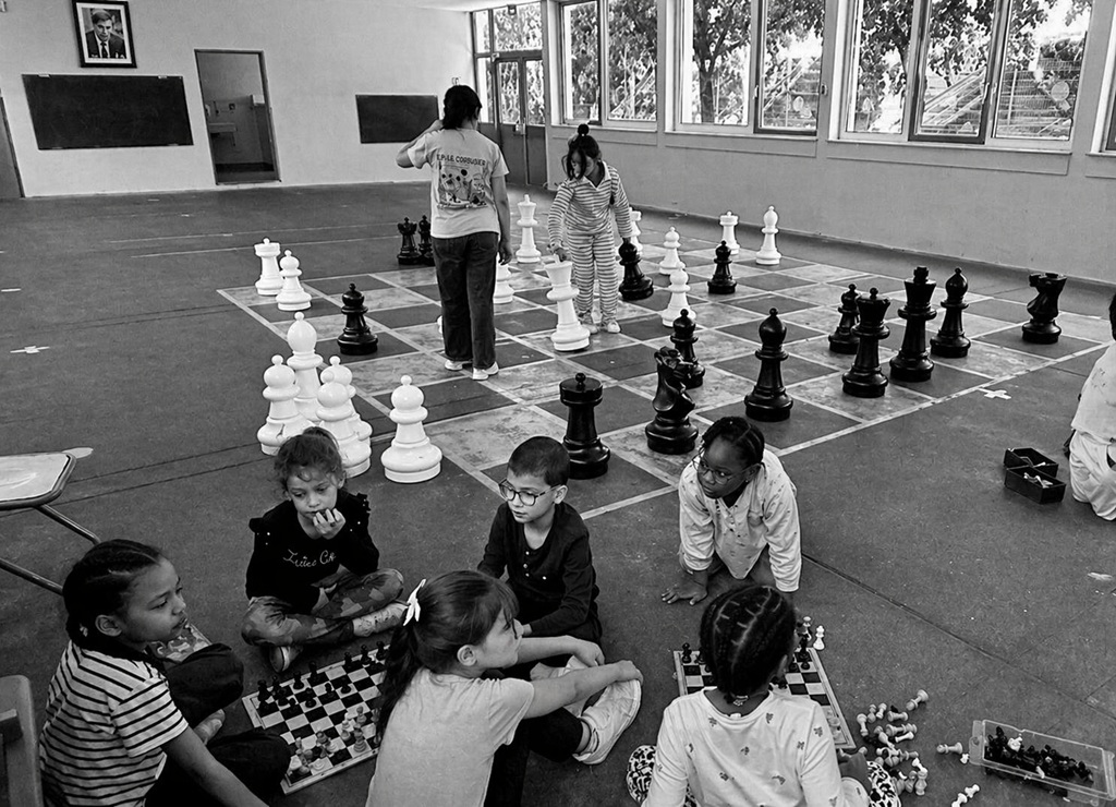 photo cool animation échiquier bisontin