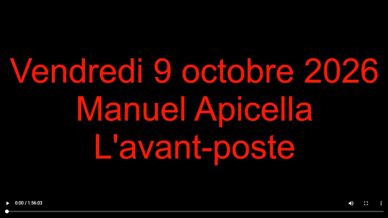 avant poste manuel apicella